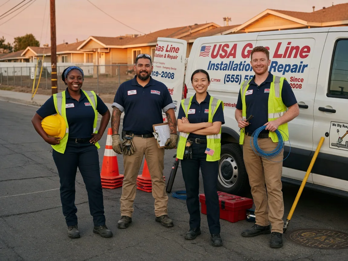 Gas Line Installation company in Holland, MN